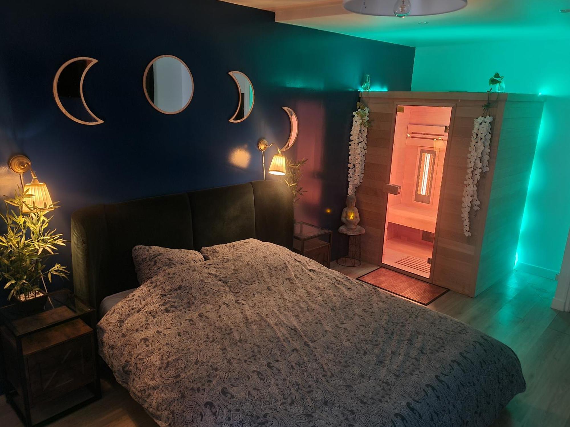 Sauna & Detente - Suite Privee - Tours - Netflix Eksteriør billede